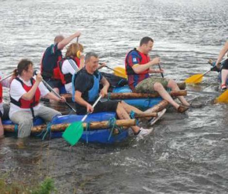 Corporate Team Day out, Shannon River Adventure Rooskey co. Roscommon 