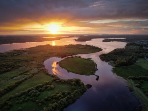 Lough Bofin sunset