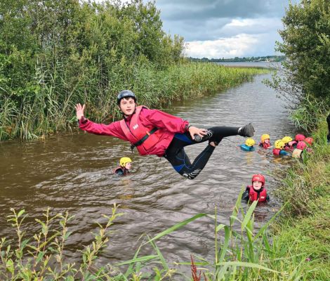 Taking shot at archery